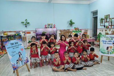 Những hoạt động chào mừng ngày Nhà giáo Việt Nam 20-11 của Trường Mầm Non Hành Phước