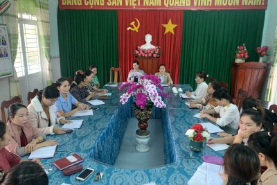 TRƯỜNG MẦM NON HÀNH PHƯỚC HƯỞNG ỨNG THÁNG HÀNH ĐỘNG VÌ BÌNH ĐẲNG GIỚI