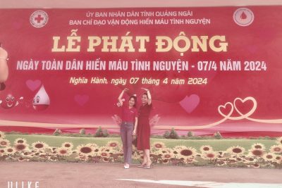 Ngày hội hiến máu tình nguyện năm 2024!