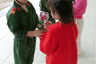 CÁC HOẠT ĐỘNG CHÀO MỪNG NGÀY 22/12 CỦA CÁC CHÁU TRƯỜNG MẦM NON HÀNH PHƯỚC